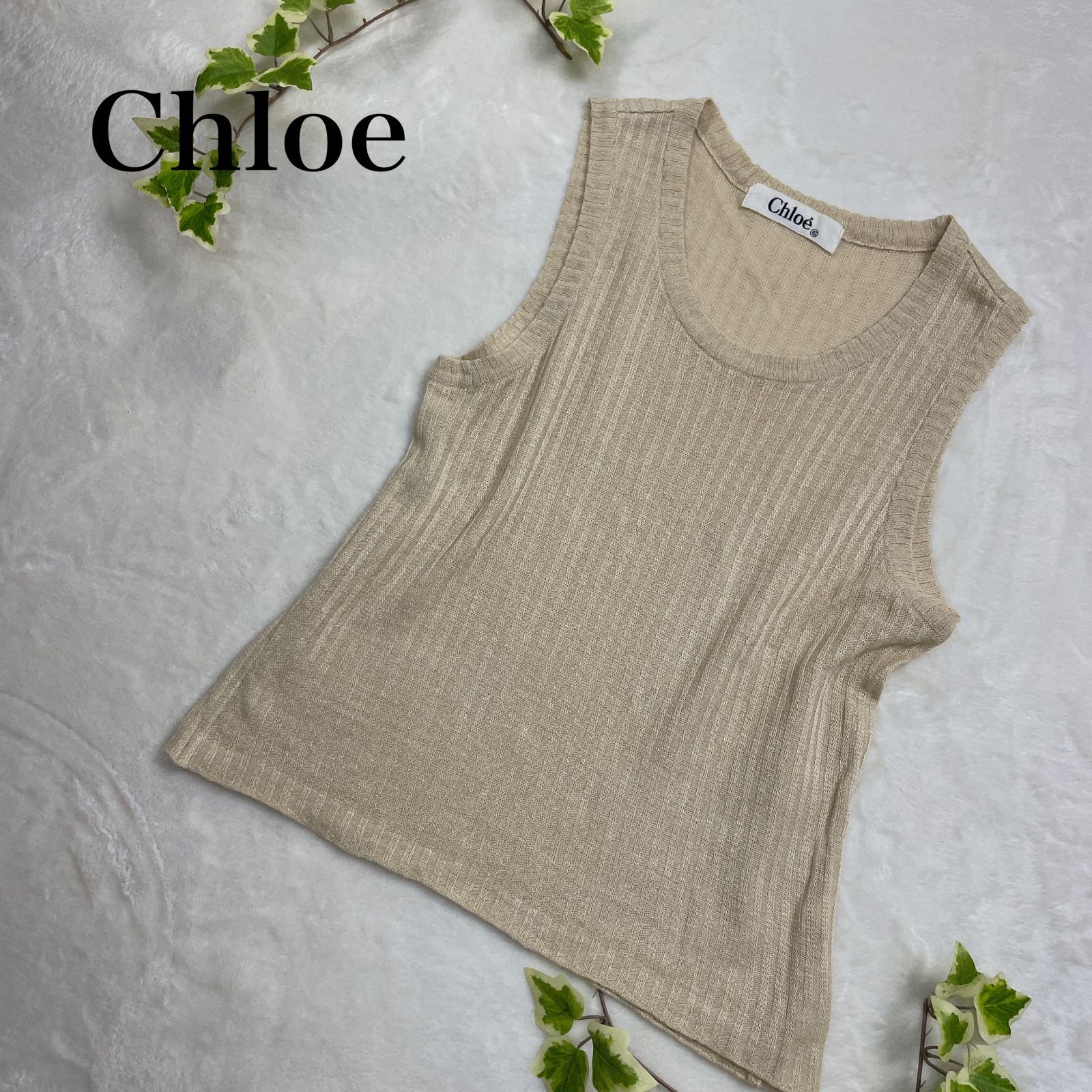 Chloe クロエ ベストsize40 - トップス