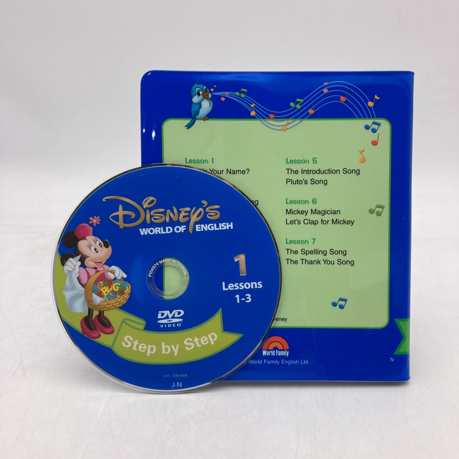 ディズニーDVD　新子役・字幕・Play all songs機能付【中古品】 2018年購入 ストレートプレイ DVD 新子役 字幕あり プレイオール