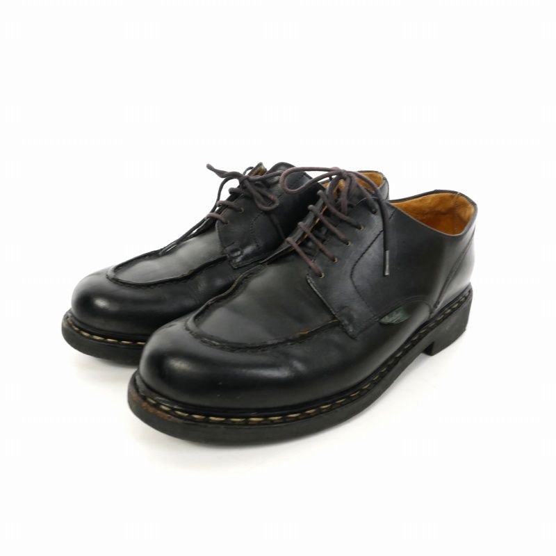 美品■paraboot【25.5】ジャンボード 本革 革靴 ブラック フランス製 CHAMBORD – Paraboot