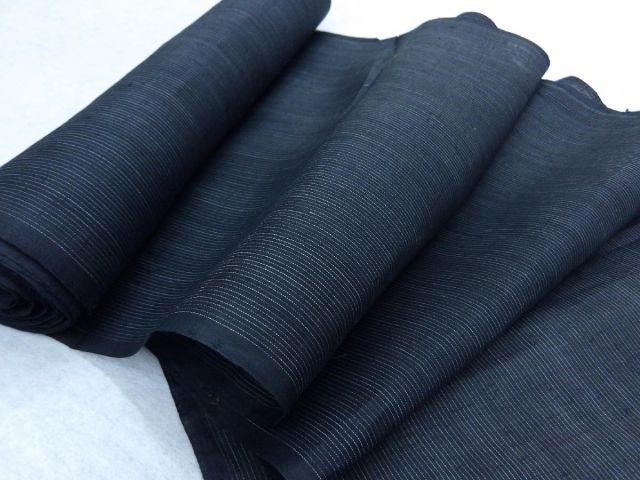 〔楽布特選〕P 34243 夏物 能登上布 解き洗い品 男物 bt