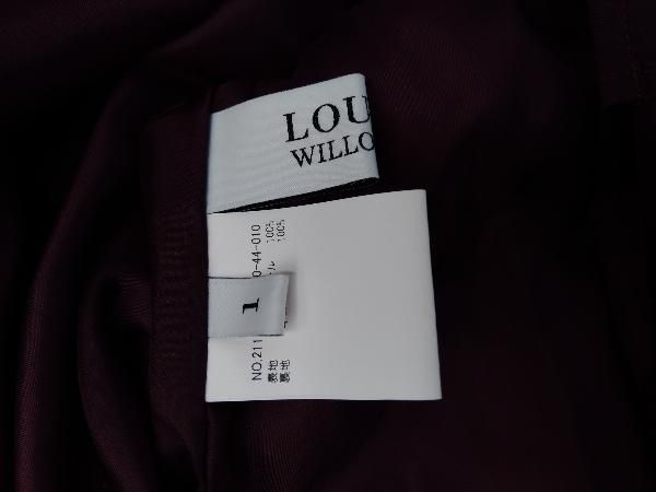 るる LOULOU WILLOUGHBY ルルウィルビー ワンピース ワインレッド S