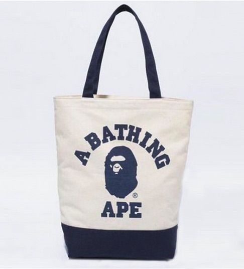 BAPE◇A BATHING APE/ロゴトートバッグ◇ア ベイシング エイプ - メルカリ