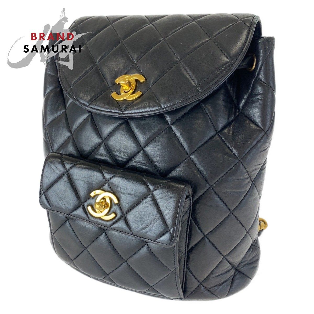 CHANEL シャネル ヴィンテージ マトラッセ ココマーク ターン