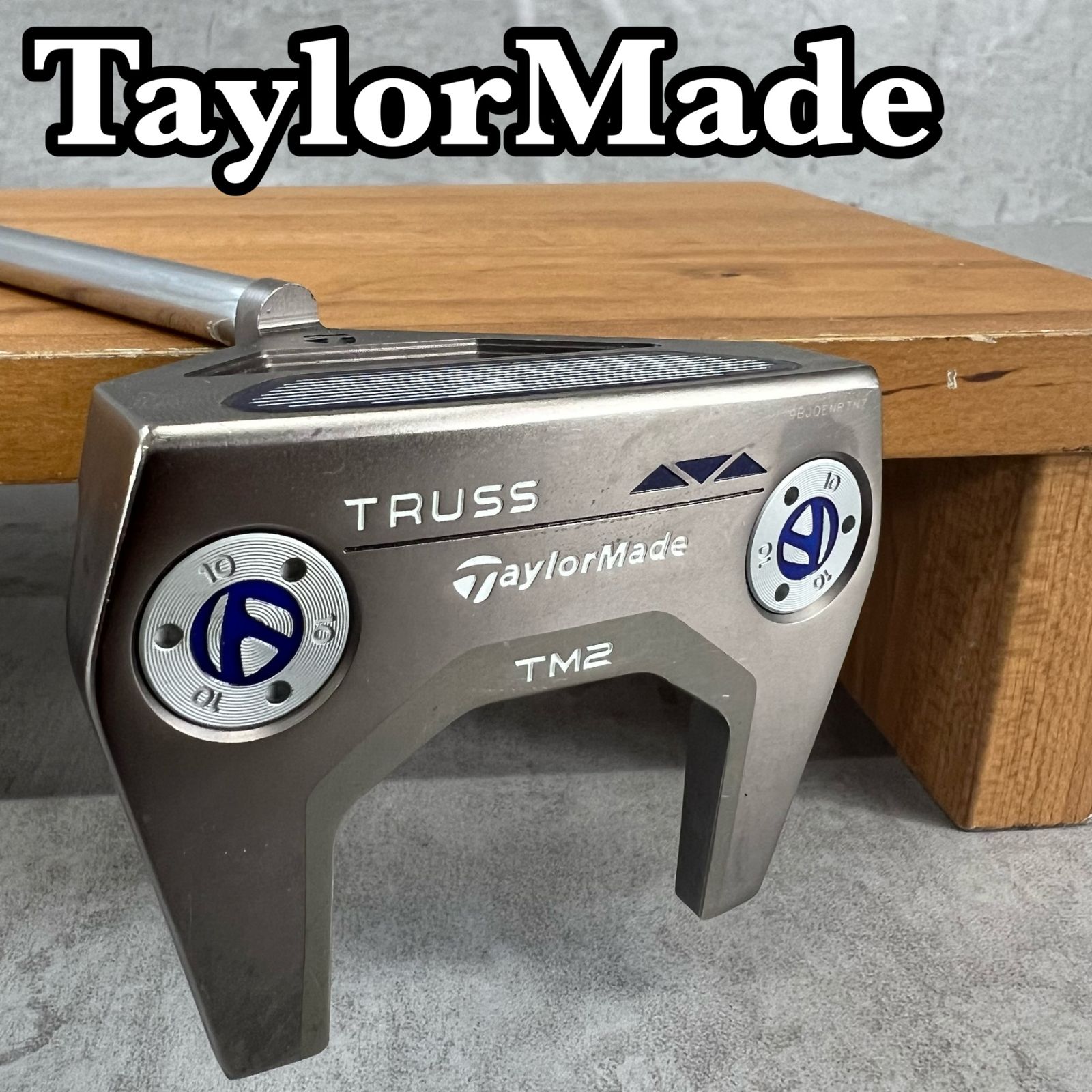 レフティー TaylorMade テーラーメイド TRUSS TM2 トラス メンズゴルフパター 左利き用 PT キャディバッグ 33インチ
