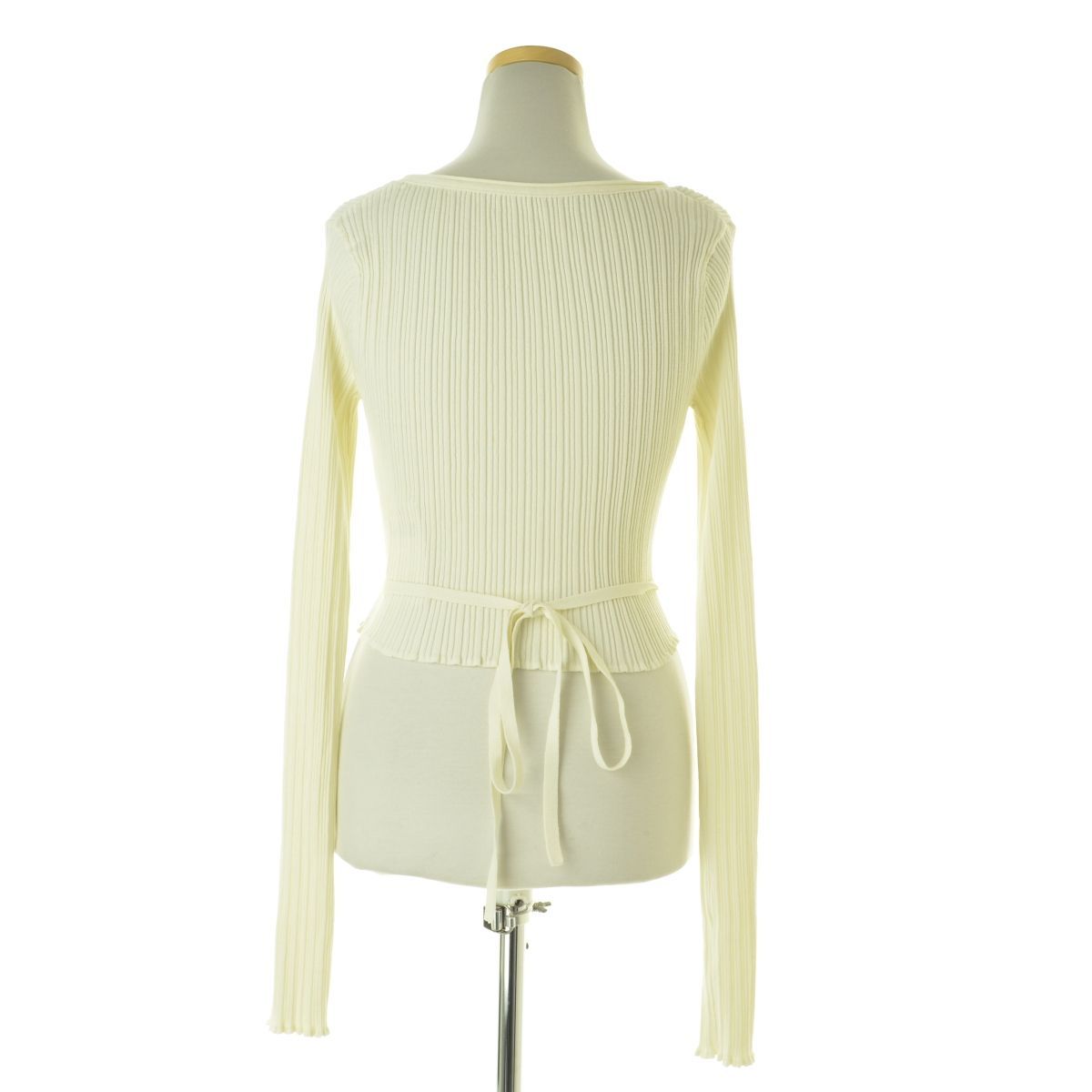 LOW CLASSIC / ロウクラシック 23SS LOW23SM_KN110 KNIT WRAP CARDIGAN リブ 長袖カーディガン S【LOW CLASSIC / ロウクラシック】23SS LOW23SM_KN110 KNIT