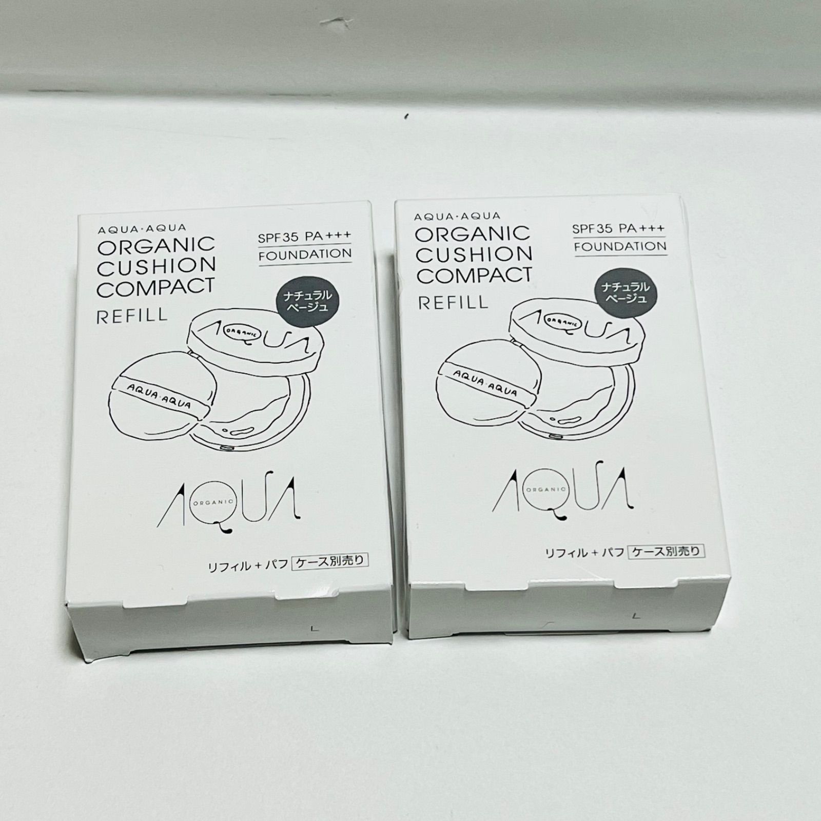⭐*️様 アクアドルナ ファンデーション×2 正規品】アウラインターナショナル アクアドルナ