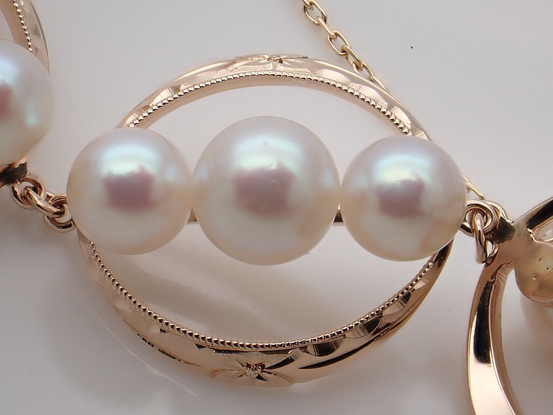 田崎真珠 K14 パール ブレスレット5.5-6.5mm 20.1g - メルカリ 