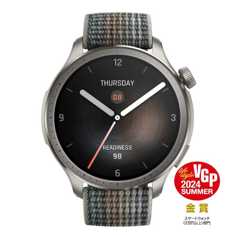 (株)コジマ_【新品 未使用 未開梱】  アースリボーン　スマートウォッチ Amazfit Balance サンセットグレー　AmazfitBalance