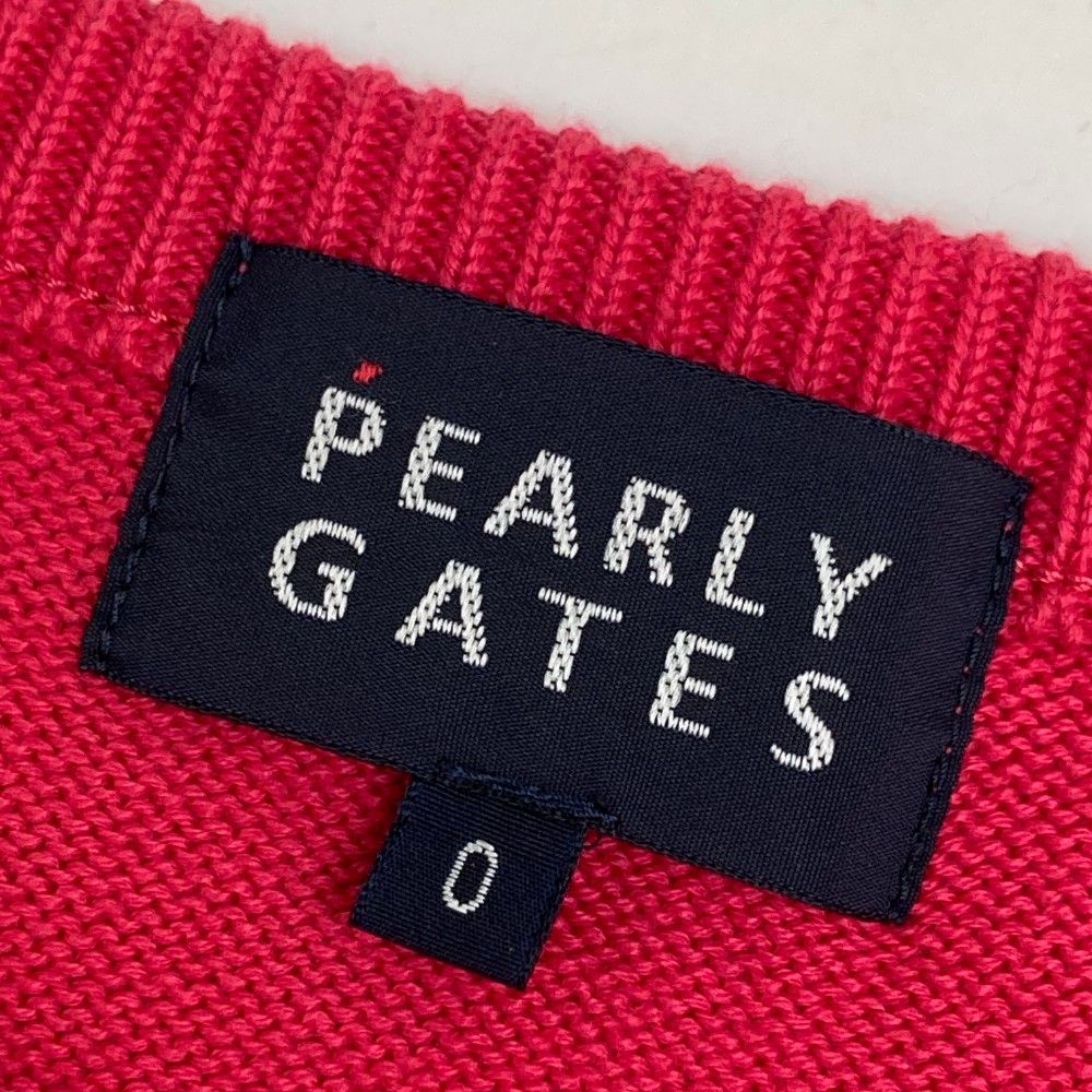 パーリーゲイツ ニット 0サイズゴルフウェアワッペン