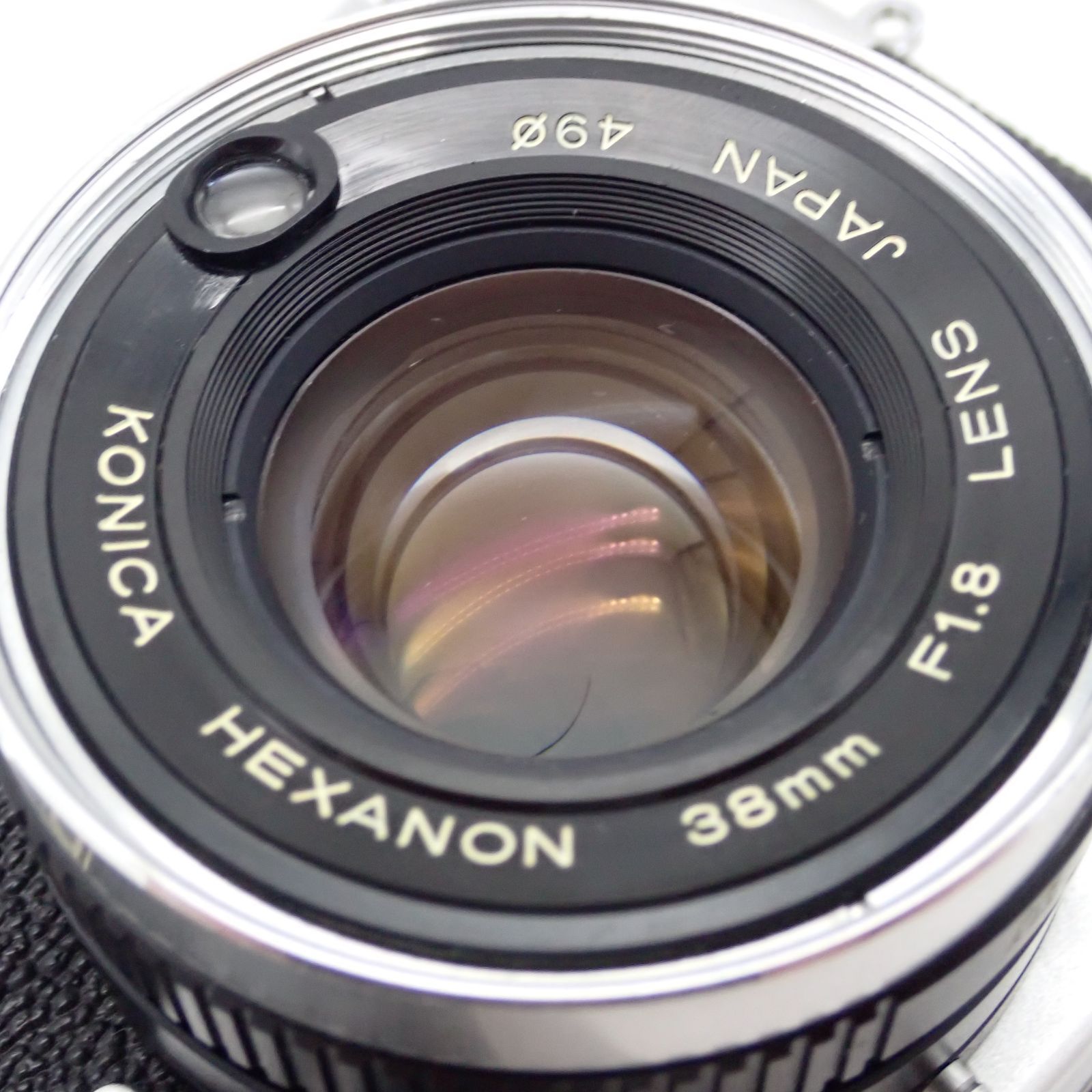 美品 KONICA C35 FD HEXANON 38mm f1.8 レンジファインダー