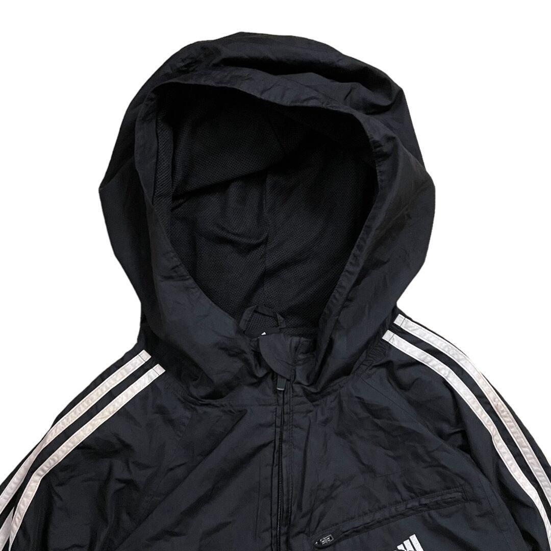 USA古着adidasアディダスオーバーサイズナイロンジャケット