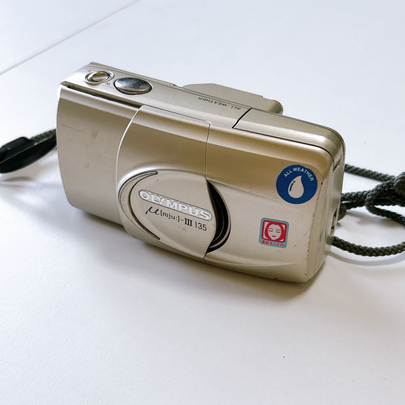 OLYMPUS μ[mju:]-III 135 シルバー 動作品 OLYMPUS μ[mju:]-III 135 シルバー 動作未確認 オリンパス μ[mju:]-III