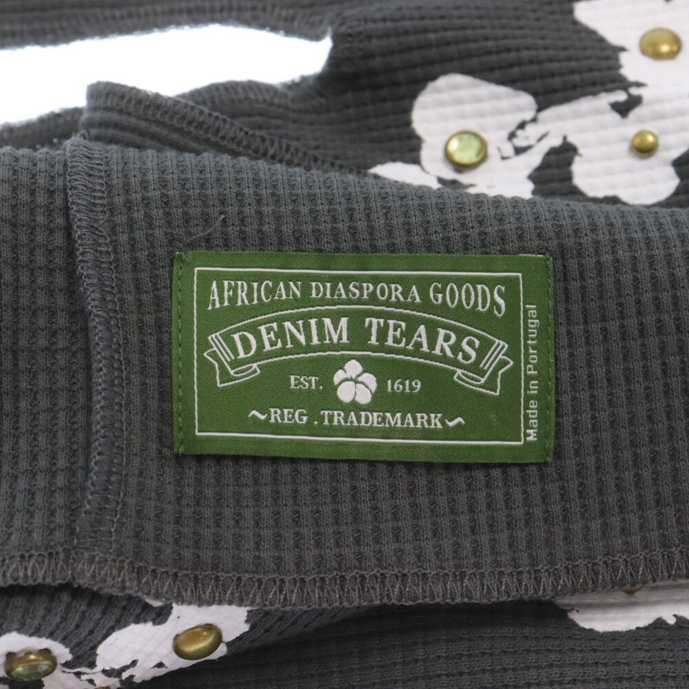 DENIM TEARS (デニムティアーズ) RHINESTONE COTTON WREATH DURAG