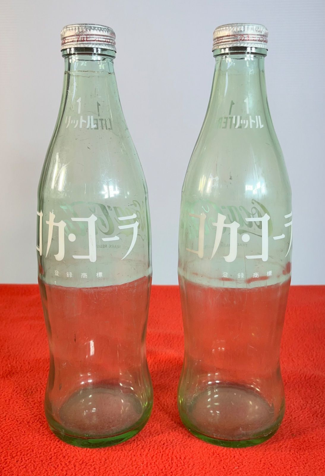 コカコーラ レトロ ガラス瓶 希少 昭和レトロ コカ・コーラ ファンタ