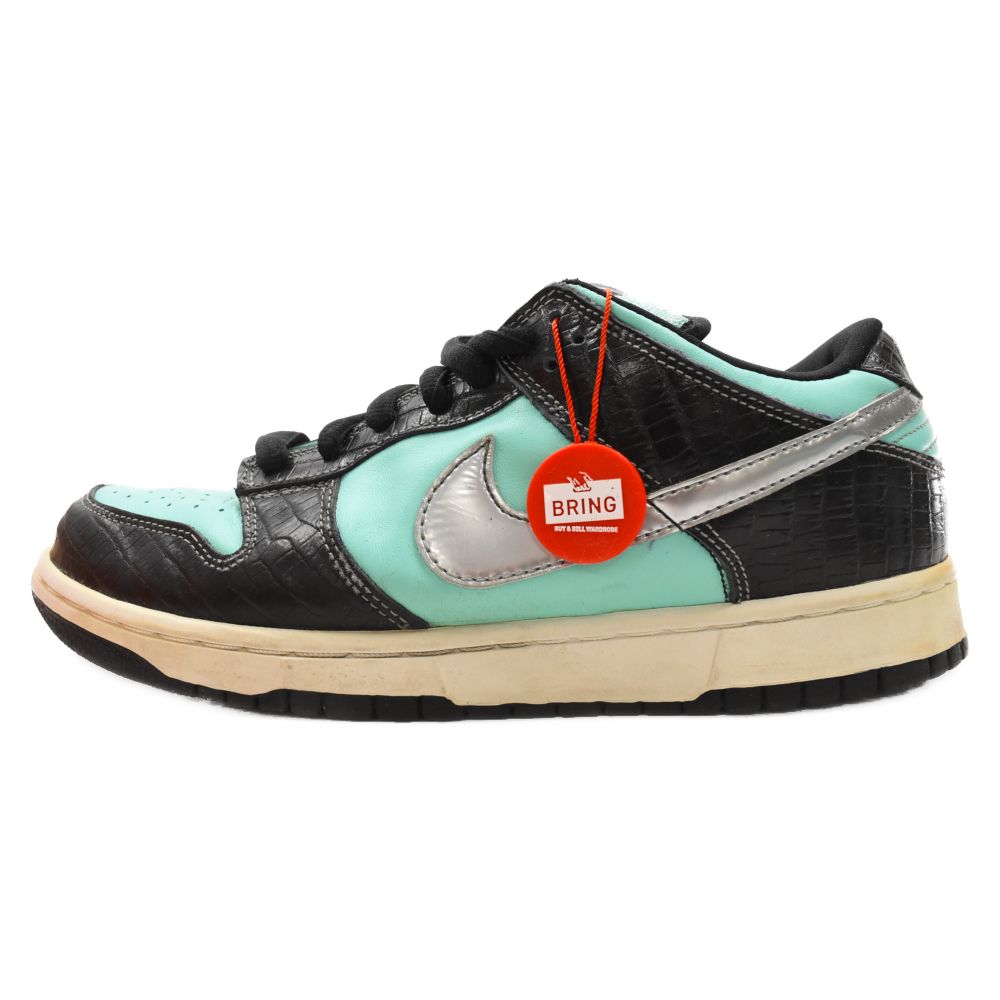 NIKE SB (ナイキエスビー) DUNK LOW PRO SB DIAMOND SUPPLY CO 304292-402 ダンクロープロティファニー  ローカットスニーカー US10/28cm ブルー/ブラック - メルカリ