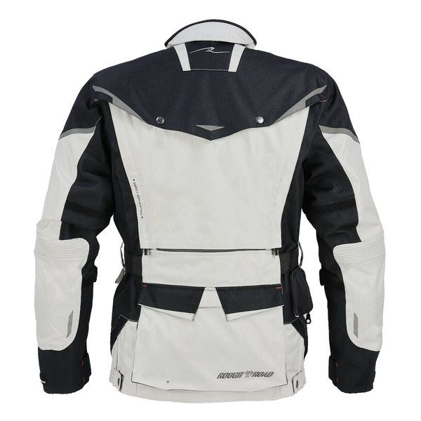 ROUGH-ROAD ラフアンドロード デュアルテックスアドベンチャーオールシーズンジャケット ヘリンボーンシルバー-LL RR7107SP-SV4 2660193