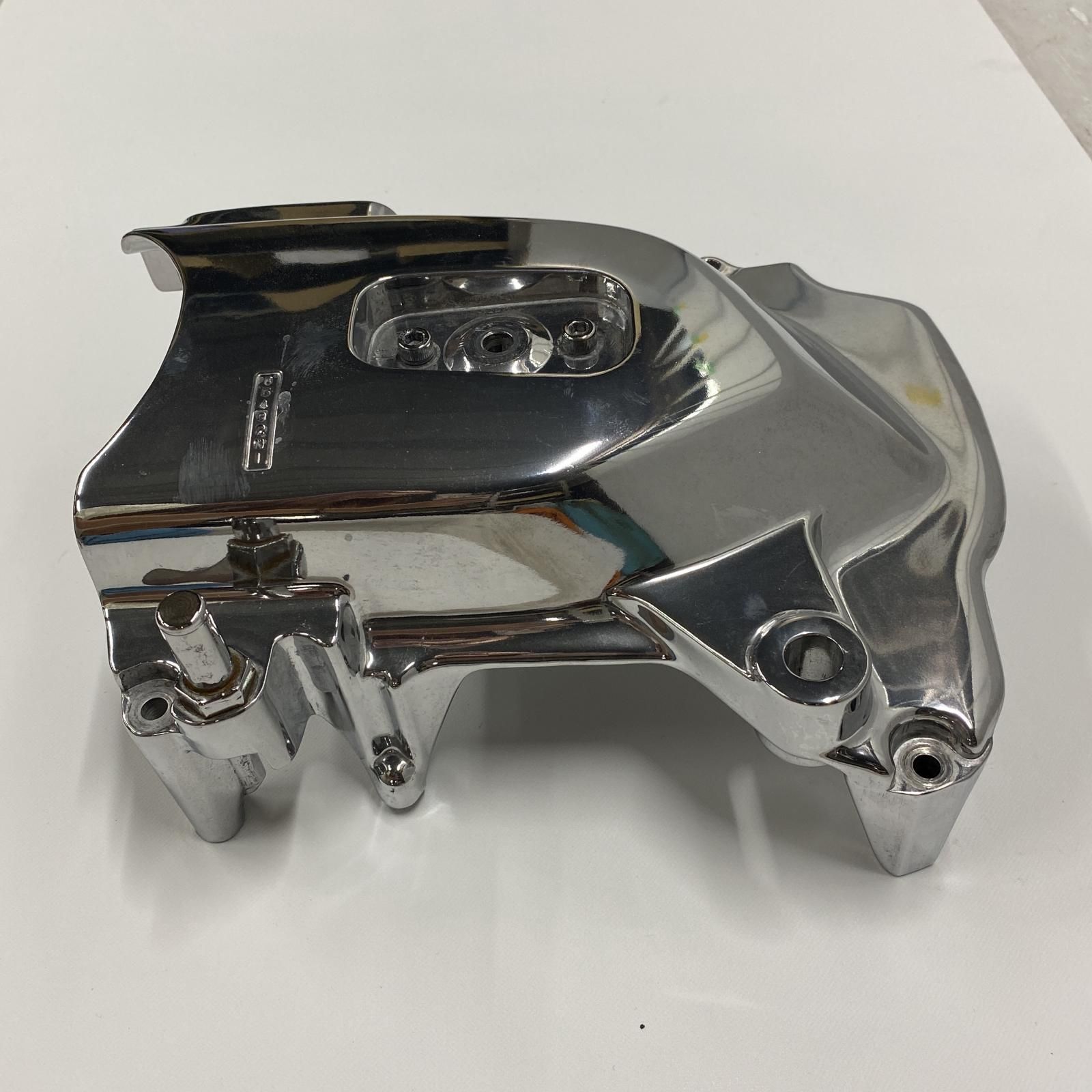 KAWASAKI Z400FX/Z400J/Z550FX スプロケットカバー バレル研磨済