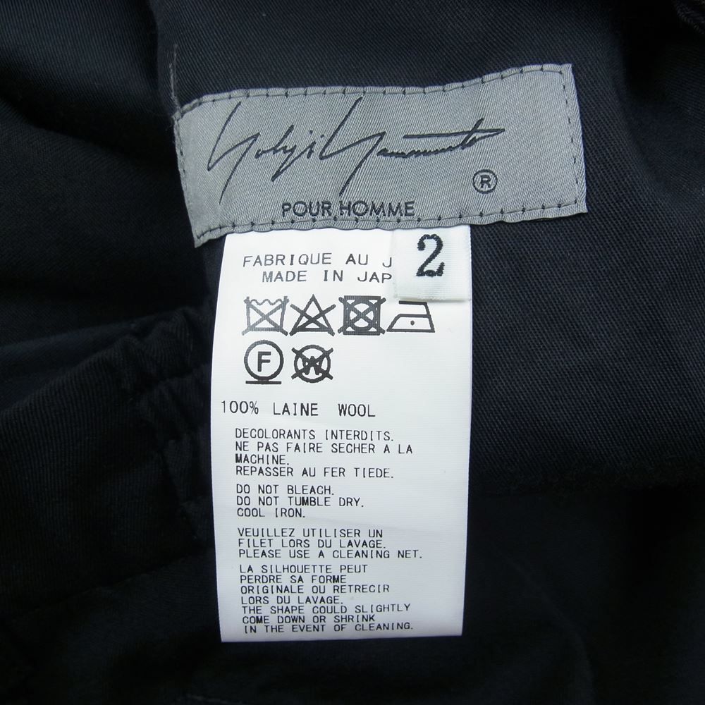 Yohji Yamamoto POUR HOMME ヨウジヤマモトプールオム 21AW HX-P16-100