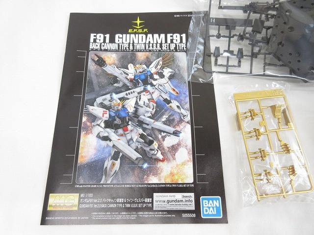 未組立 プラモデル MG 1/100 機動戦士ガンダムF91 ガンダムF91