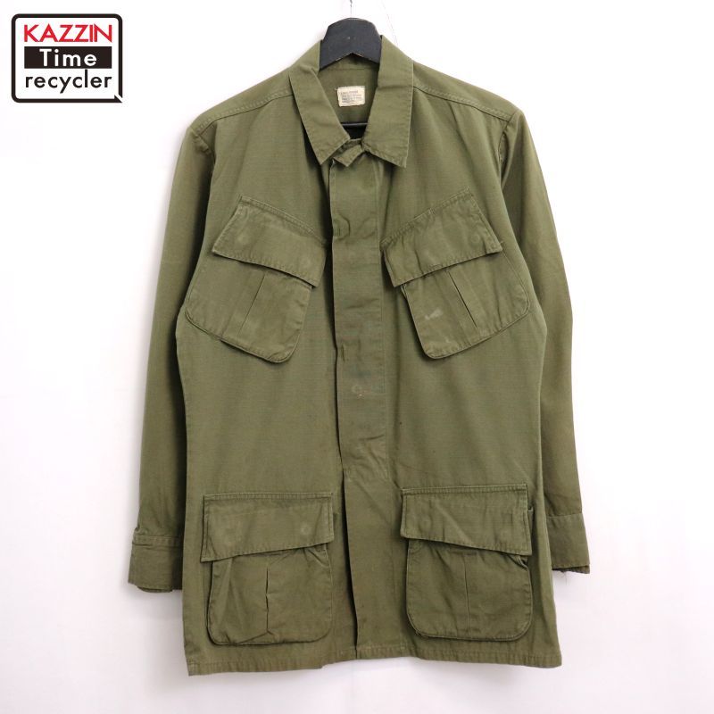 70s USA製 vintage U.S.ARMY 5th ジャングルファティーグ リップス