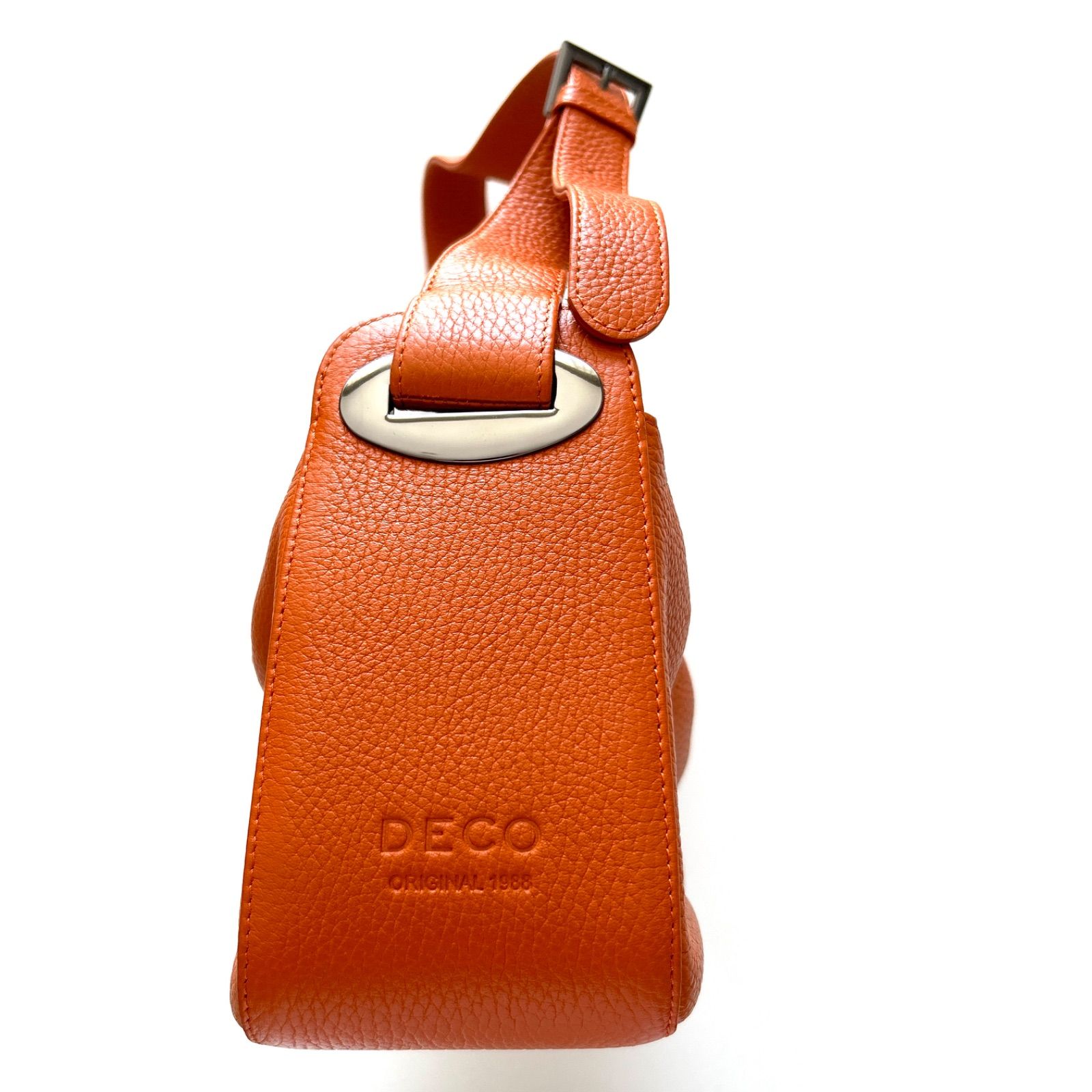 DECO デコ バッグ ショルダーバッグ ハンドバッグ オレンジ