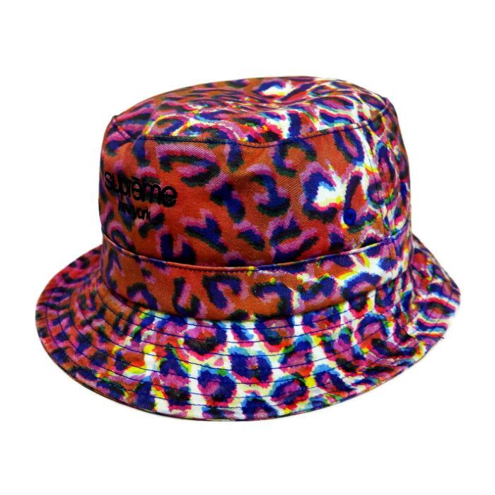 Supreme レオパード　バケットハット Supreme Classic Logo Crusher Leopard - メルカリ