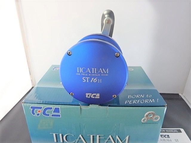 相模湾！キハダ！ハイギア！久々入荷！TICA TEAM両軸リール ST16H新品 - メルカリ