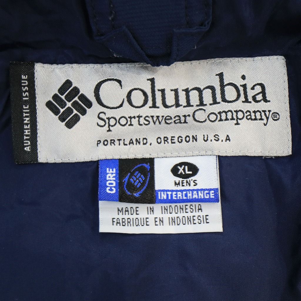 90年代 Columbia コロンビア ナイロンジャケット 防寒 防風