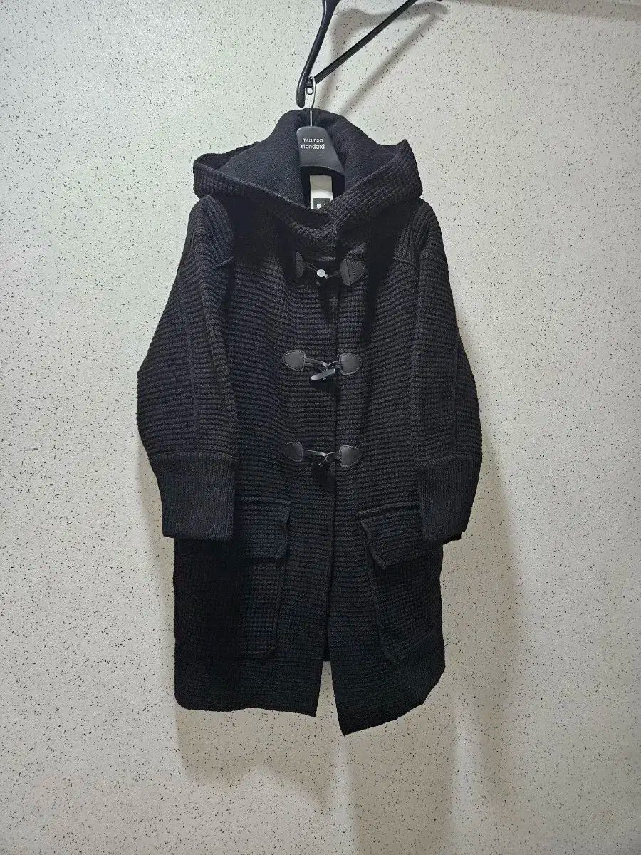 sans limite サンリミット 黒 コーデュロイ ダッフルコート sans