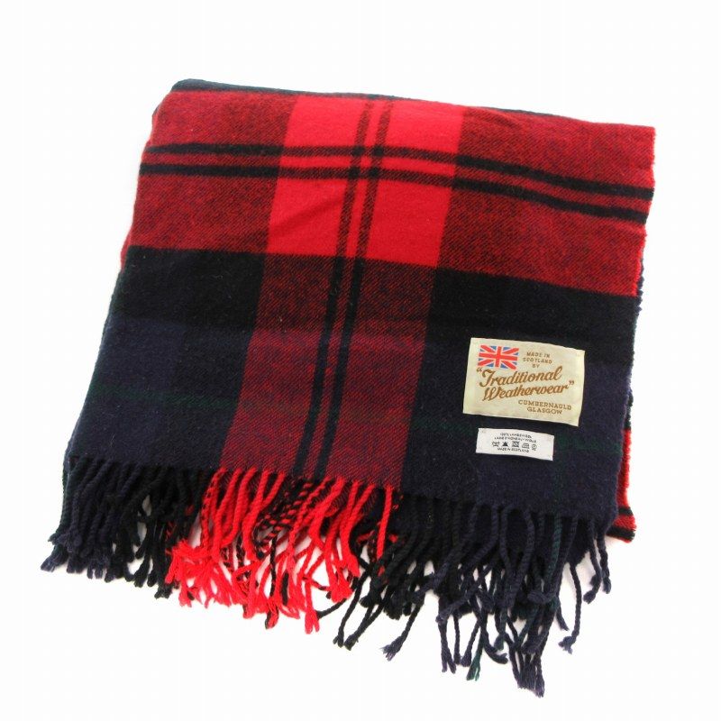 未使用　美品　Traditional Weatherwear ストール　マフラー TRADITIONAL WEATHERWEAR トラディショナル ウェザウェア