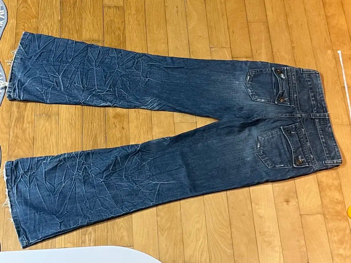 ショップ slipper ストレートデニム ダークブルー 9 Eaphi ダーク