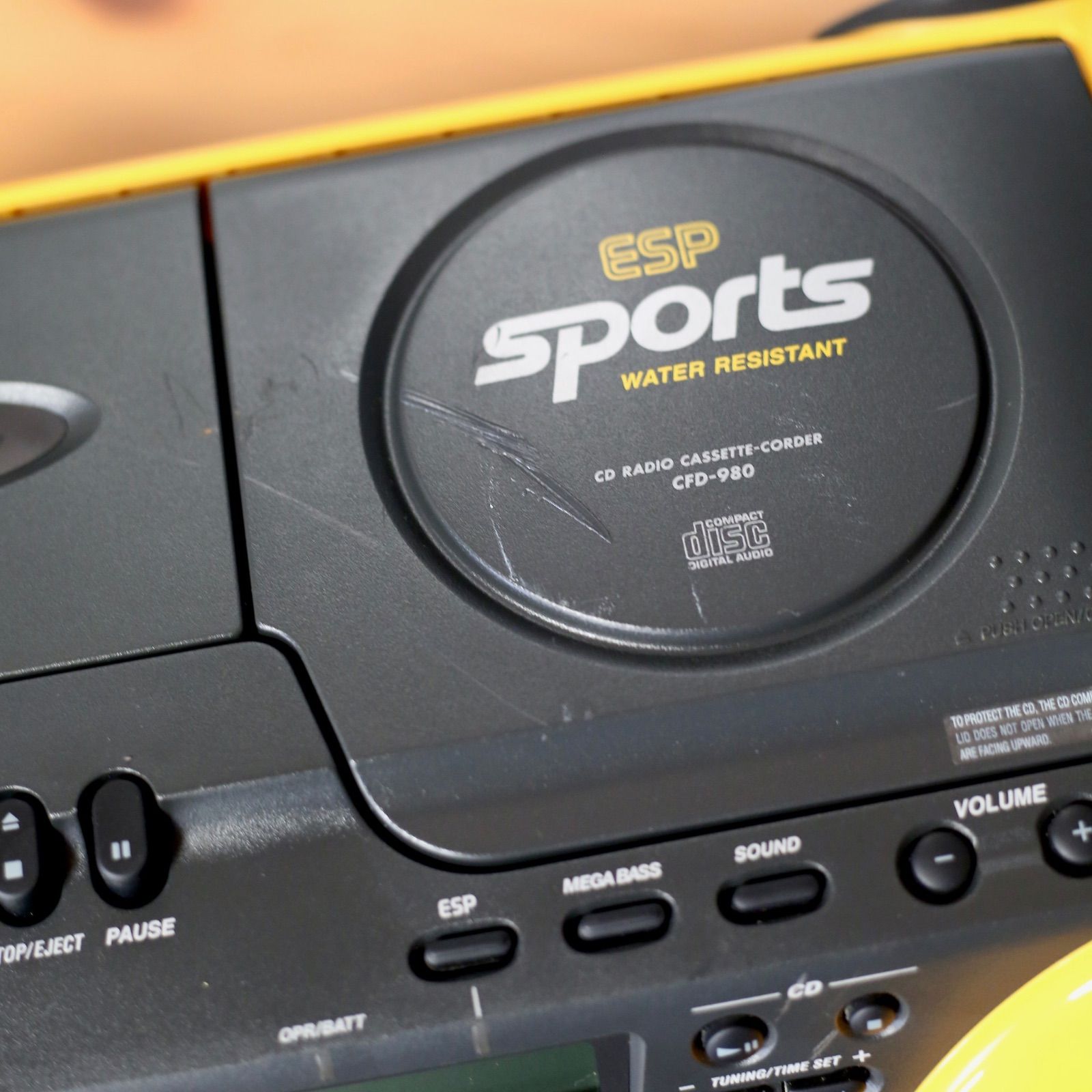 SONY SPORTS CFD-980 アダプタ付 SONY SPORTS CFD-980 アダプタ付 - メルカリ