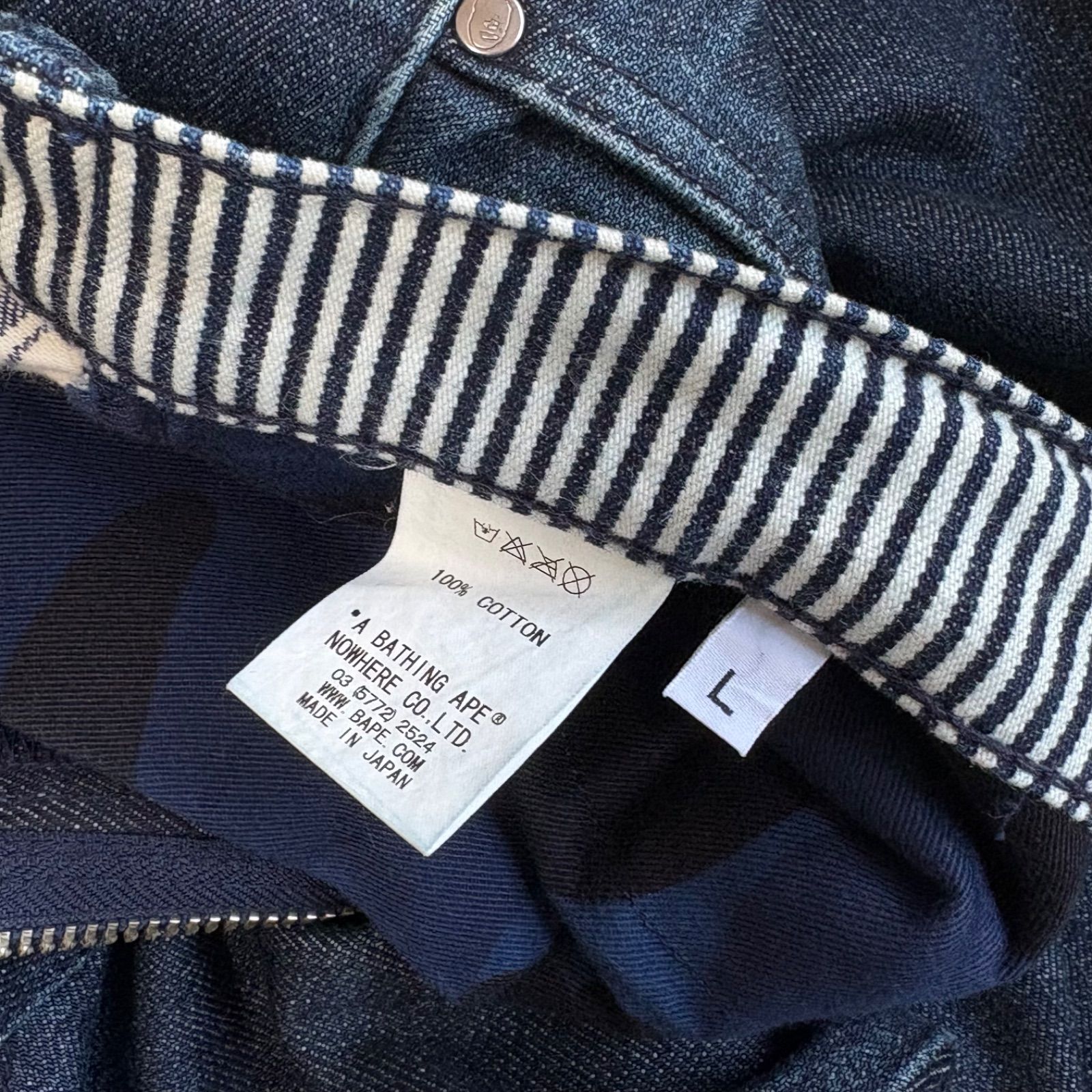 00's A BATHING APE Jeans bape デニム wrangler 00s A BATHING