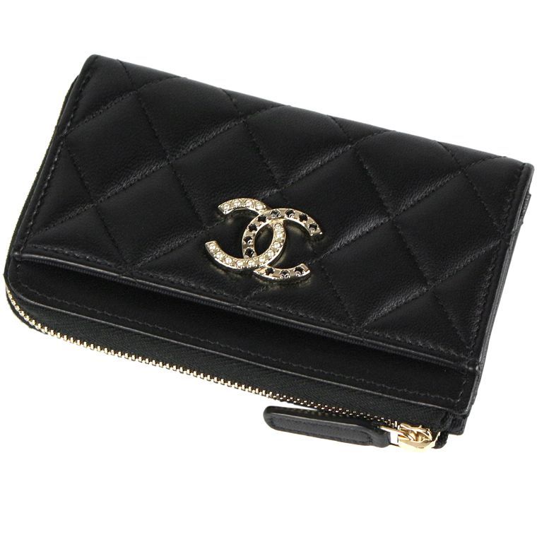CHANEL/シャネル マトラッセ フラグメントケース（ミニウォレット 
