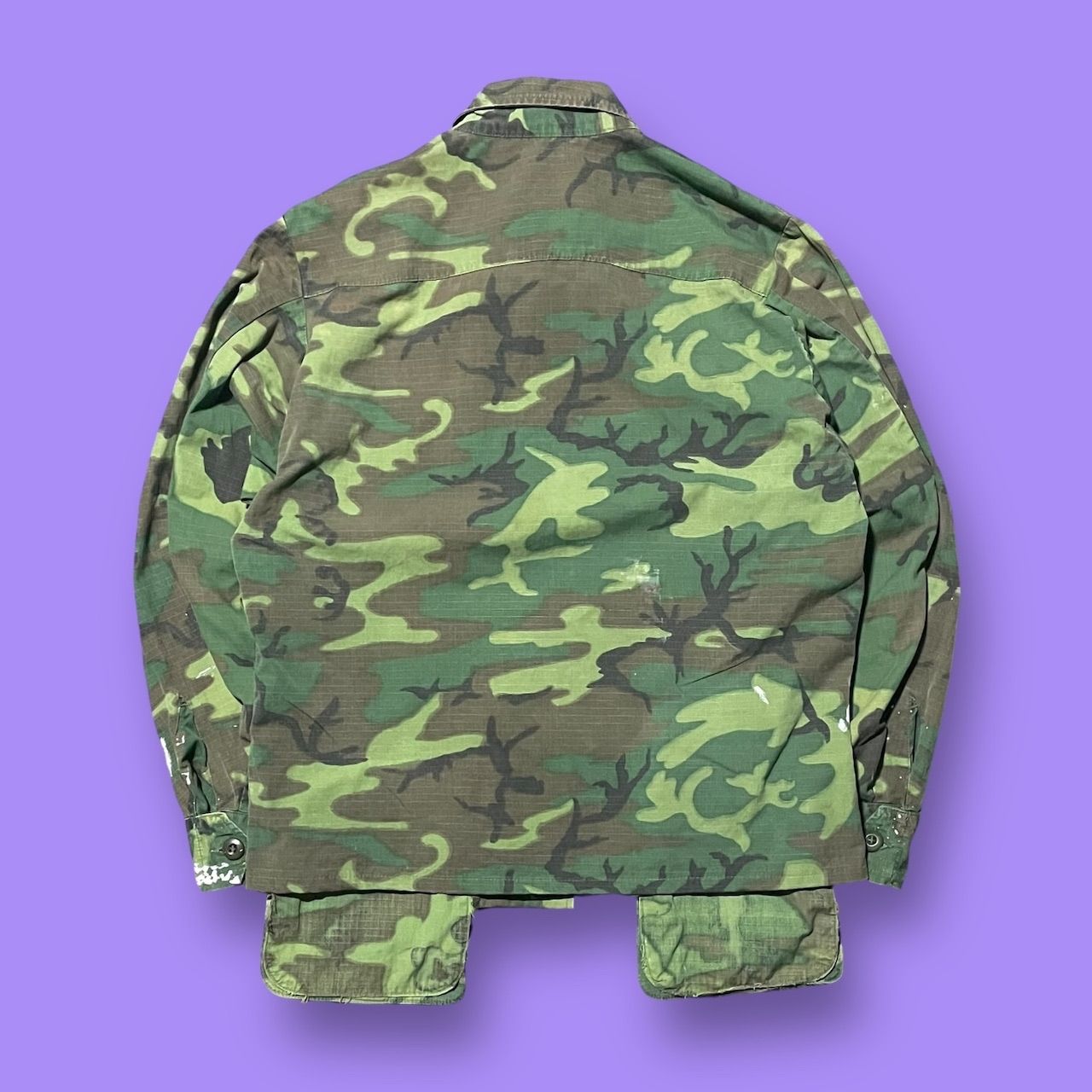 RADIALL バックプリント　N-1 日本製アルパカウール RADIALL バックプリント N-1 日本製アルパカウール - メルカリ