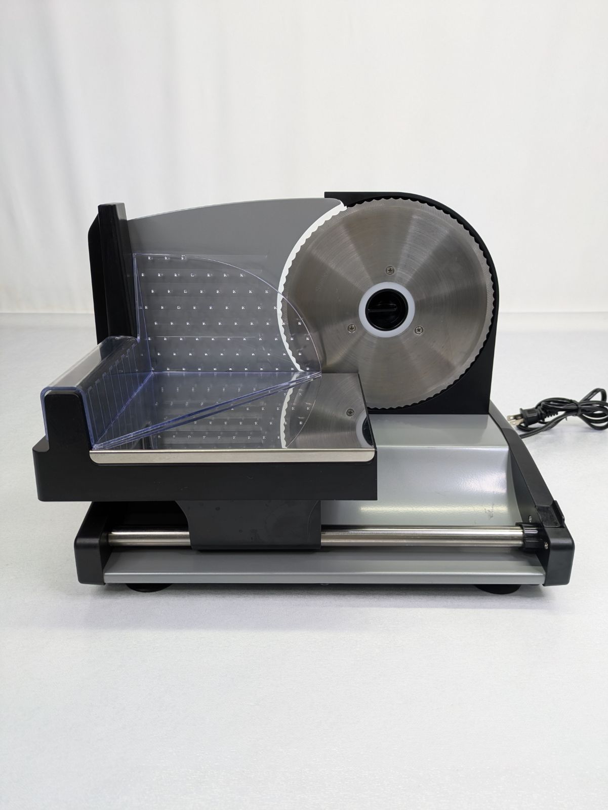 通電 済み GJ801 電動スライサー フードスライサー ミートスライサー マルチファンクションスライサーマシン ベーコン ハム 加工肉 野菜