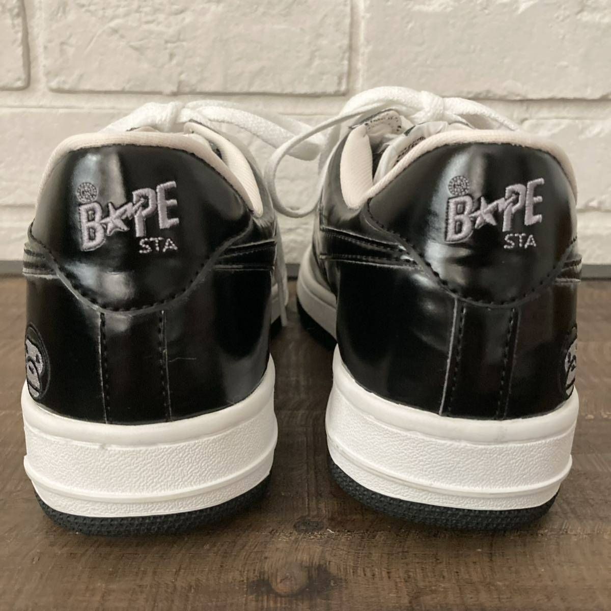 ☆未使用品☆ BAPESTA エナメル スニーカー 26.5cm Milo a bathing ape