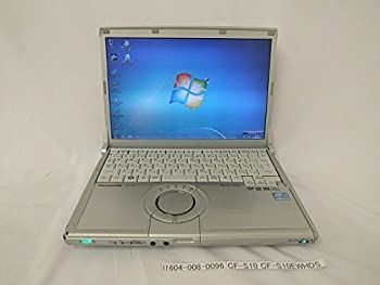 Panasonic CF-S10EWHDS Let’s note　Core i5 2540M 2.60GHz 2GB■現状品 中古「非常に良い」 Panasonic Let\u0027s note S10(CF-S10EWHDS) i5