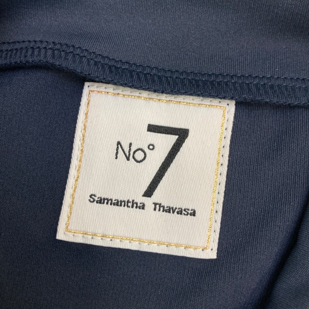 サイズ：40 SAMANTHA THAVASA サマンサタバサ No.7 モックネック 半袖T