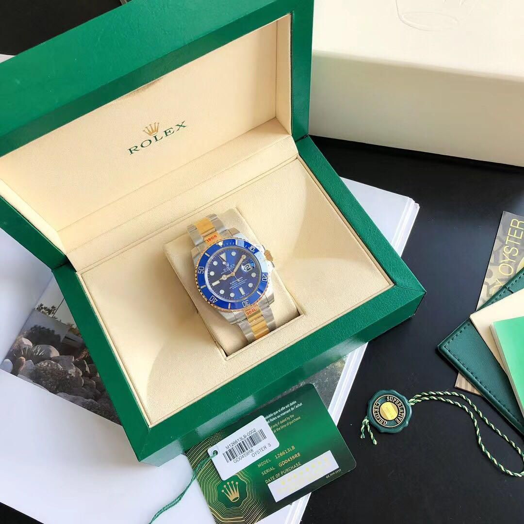 ?高品質 ロレックス?ROLEX ロレックスサブマリーナコンビメンズ腕時計