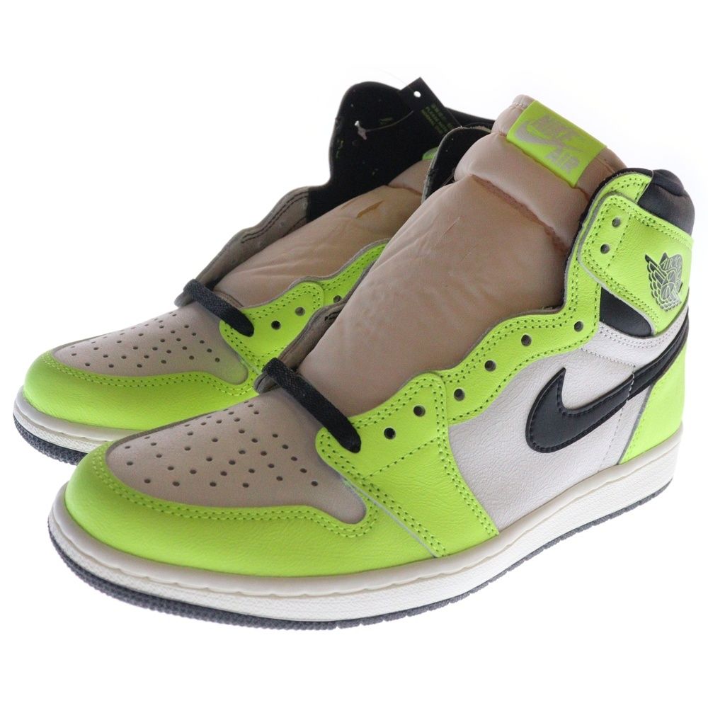 NIKE (ナイキ) AIR JORDAN 1 HIGH OG Volt Visionaire 555088