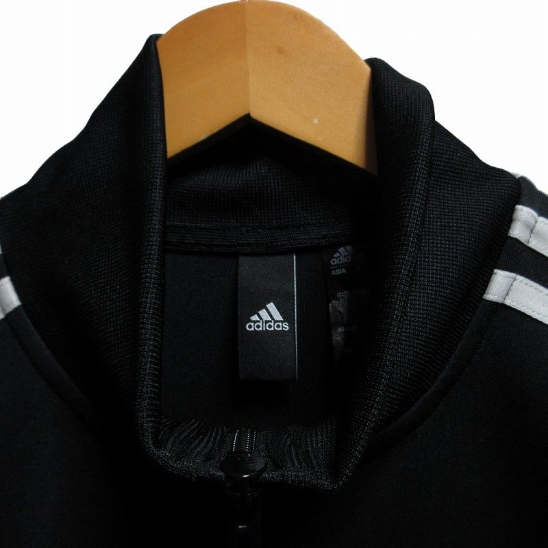 ACミラン ナイロンジャケット adidas アディダス Lサイズ ブラック 黒 adidas - ACミラン ナイロンジャケット adidas アディダス L