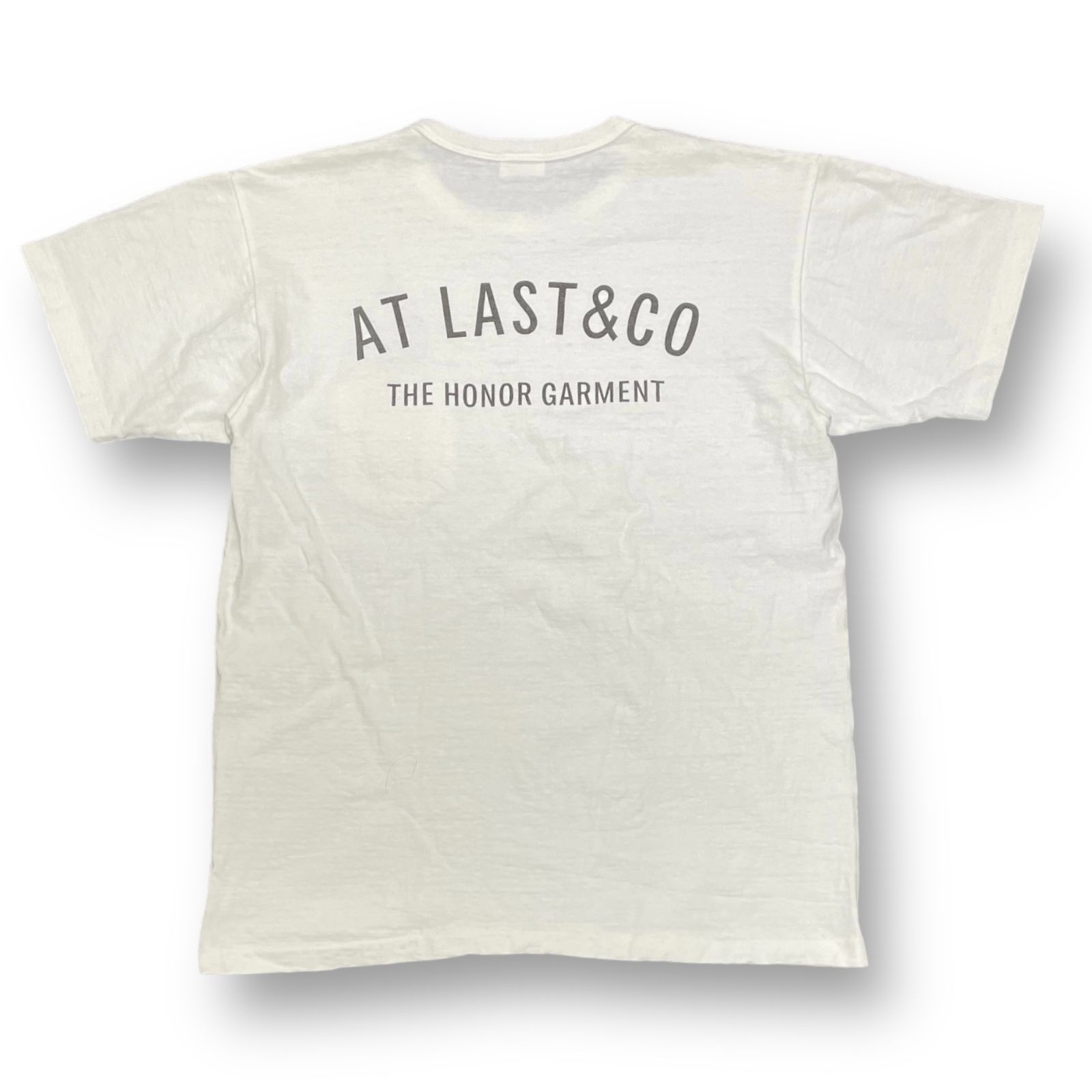 送料込み 即決 At Last ＆ Co BUTCHER PRODUCTS POCKET TEE L-S PRINT 