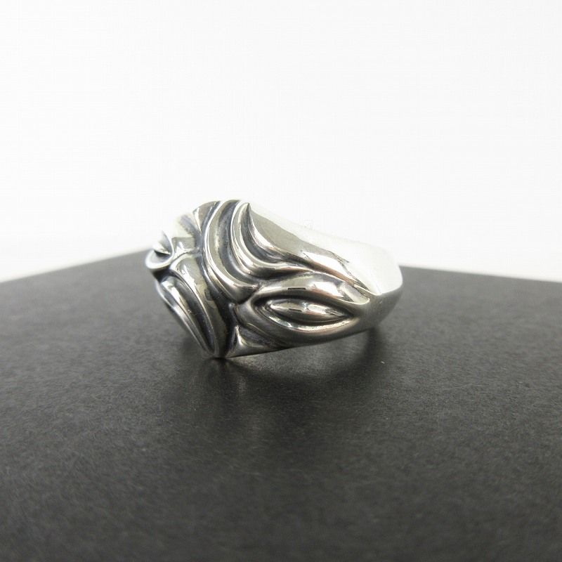 ロンワンズ LONE ONES Carved Silk Ring L カーヴ シルク ラージリング 指輪 18号 シルバー925 アクセサリー