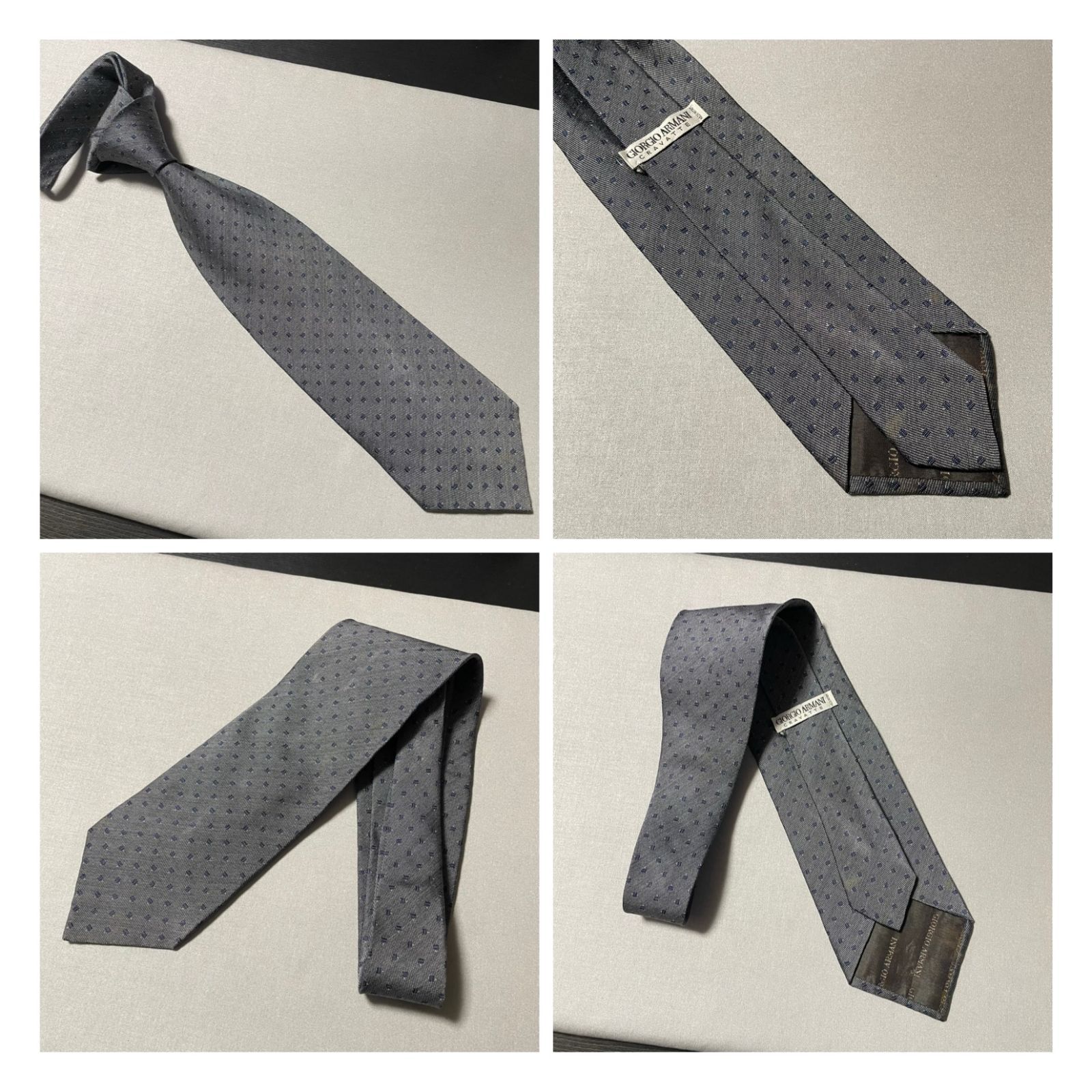 A*U様 超特価 ヴィンテージスーツ × GIORGIO ARMANIネクタイ ジョルジオ アルマーニ GIORGIO ARMANI ハイ ブランド ネクタイ