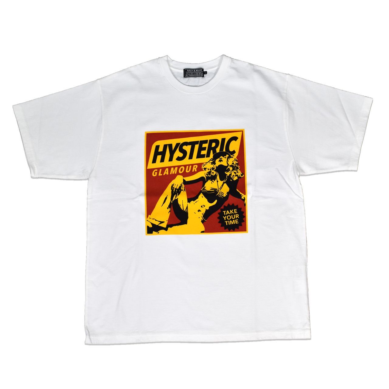 HYSTERIC GLAMOUR ヒステリックグラマー TAKE YOUR TIME Tシャツ