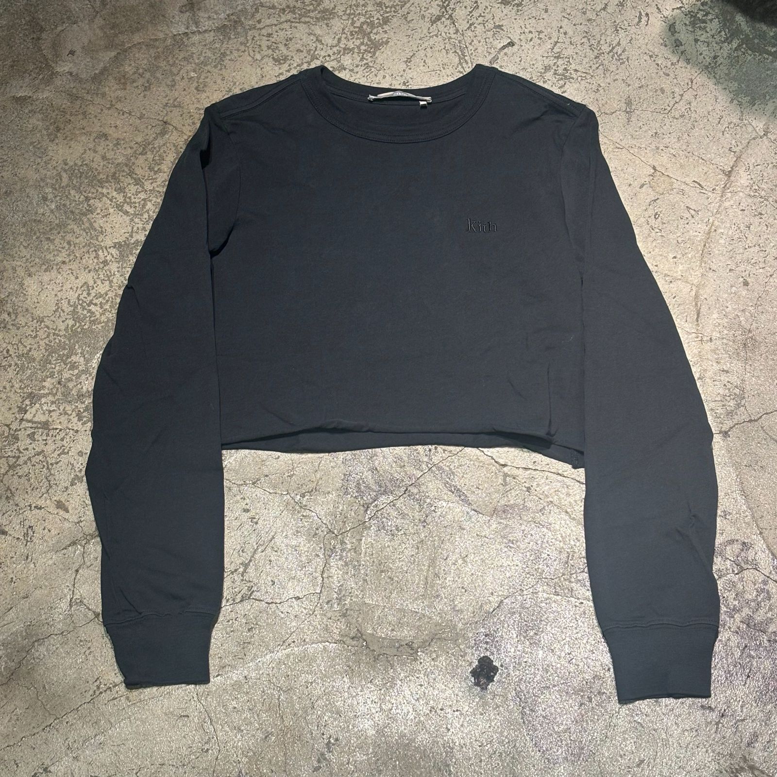 Kith Long Sleeve LAX Tee - Black