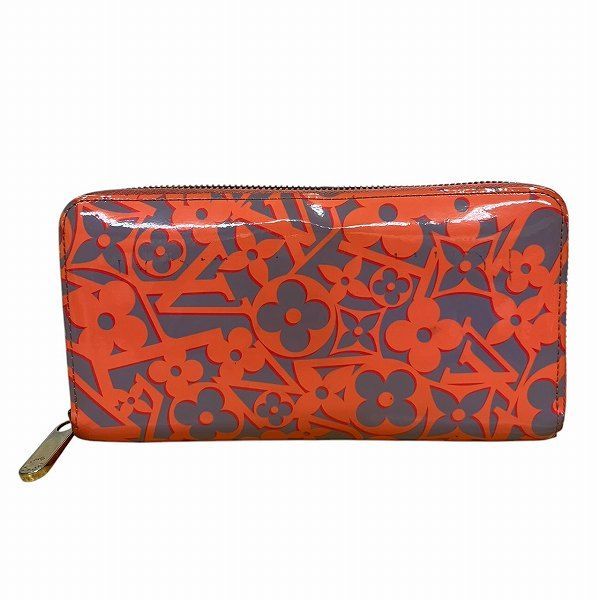 ルイヴィトン Louis Vuitton ヴェルニスイートモノグラム ジッピーウォレット M90124 長財布 ユニセックス