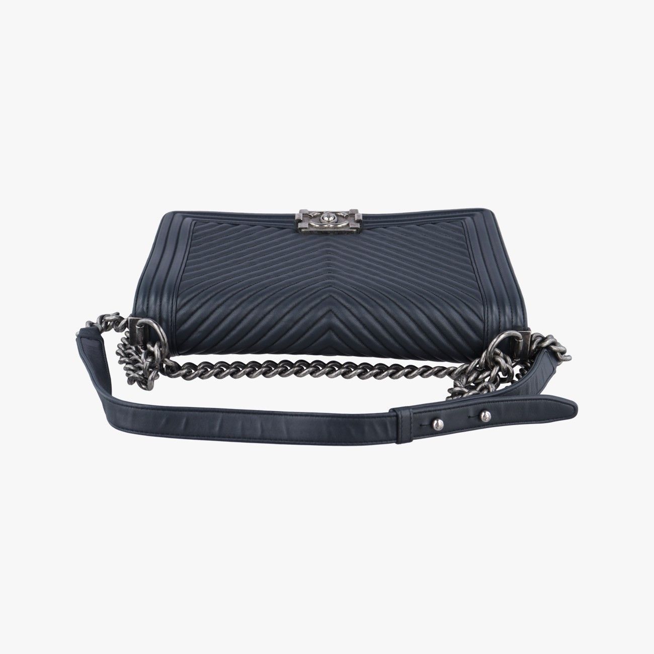 シャネルChanelボーイシャネルブラックレザーA9282920784908