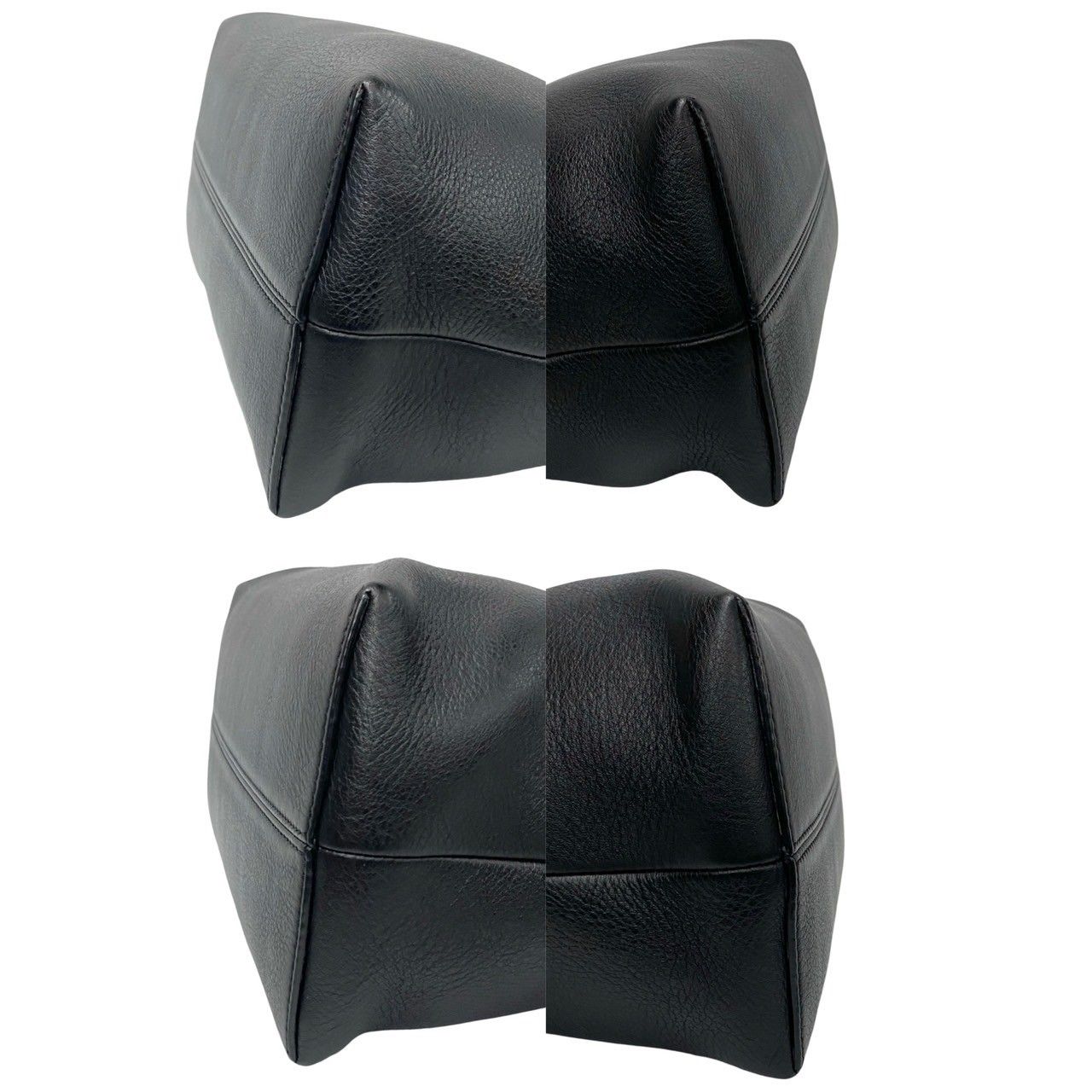 極 美品 FENDI フェンディ バイザウェイ ラージ ロゴ レザー 本革 2way 